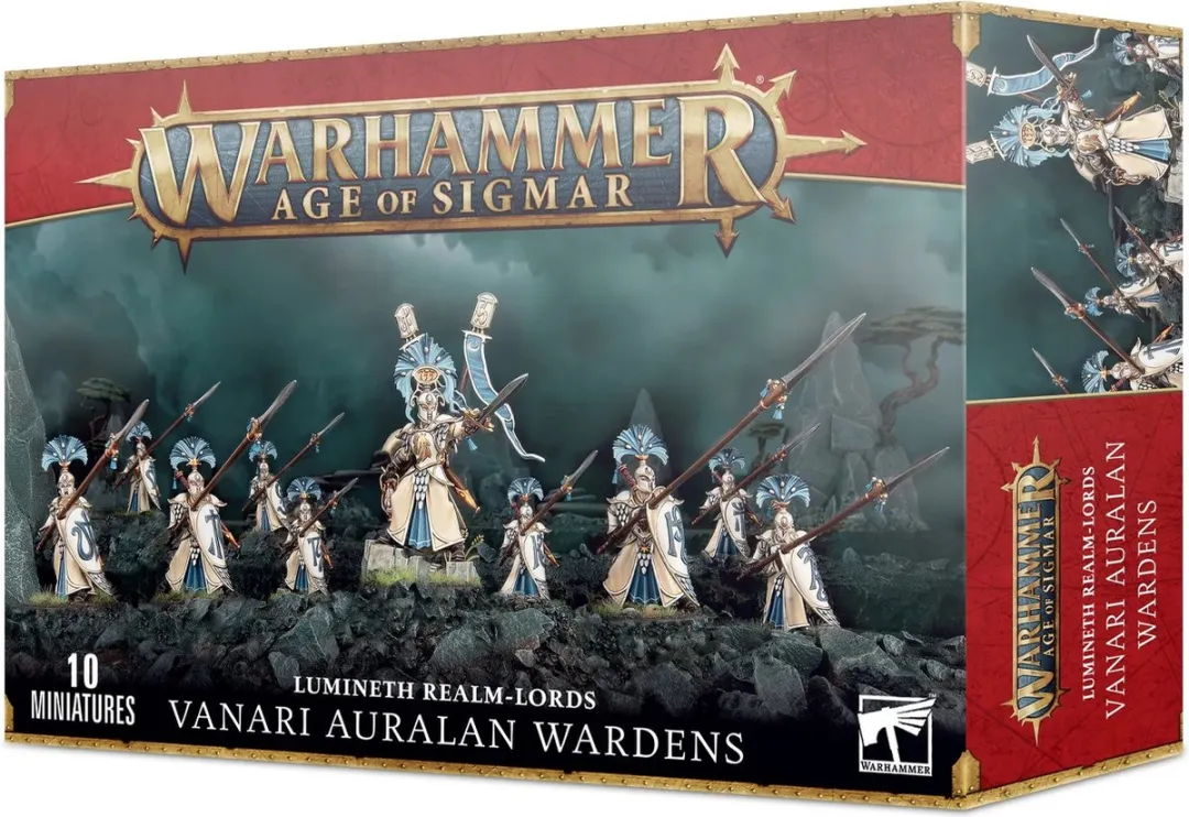 Games Workshop Lumineth R-Lords Vanari Auralan Wardens