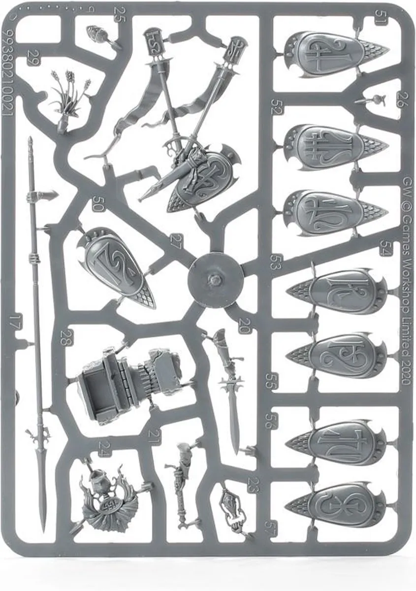 Games Workshop Lumineth R-Lords Vanari Auralan Wardens - 56 Onderdelen