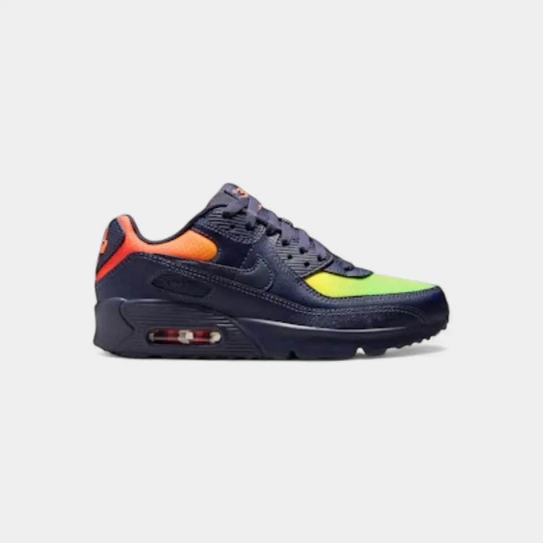 Nike Air Max 90 LTR Lemon Venom Blackened Blue (GS)