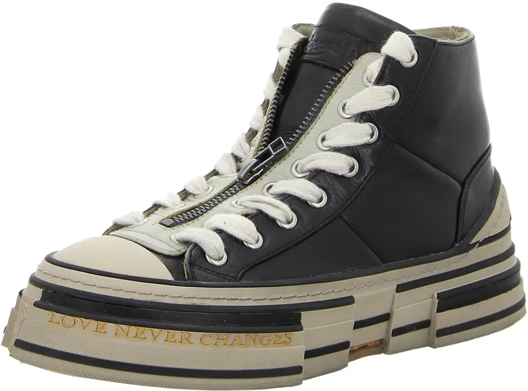 Rebecca White VT22A-1 BLACK+OLIVE dames sneakers zwart maat 36