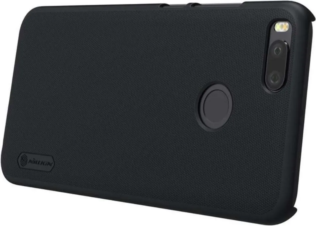 Nillkin Super Frosted Shield Backcover Xiaomi Mi A1 - Zwart - afbeelding 6 van 6