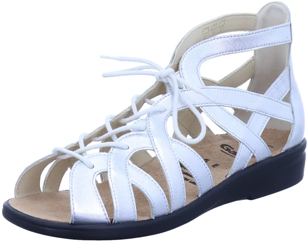 Ganter 202880-7600 dames sandalen metallic maat 38.5