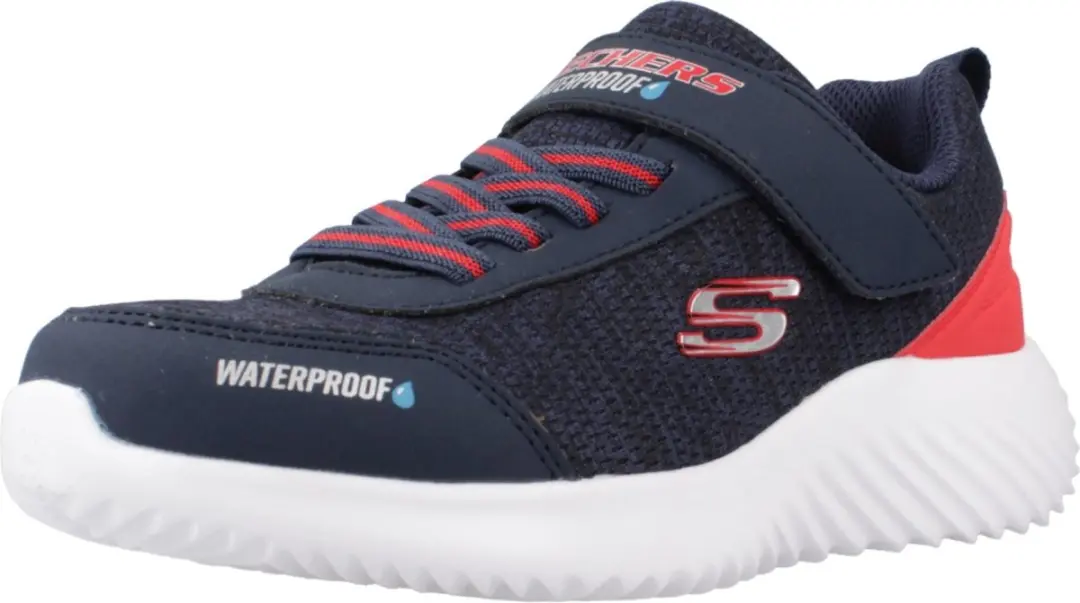 Skechers Bounder-Dripper Drop Jongens Sneakers - Marineblauw - afbeelding 3 van 6