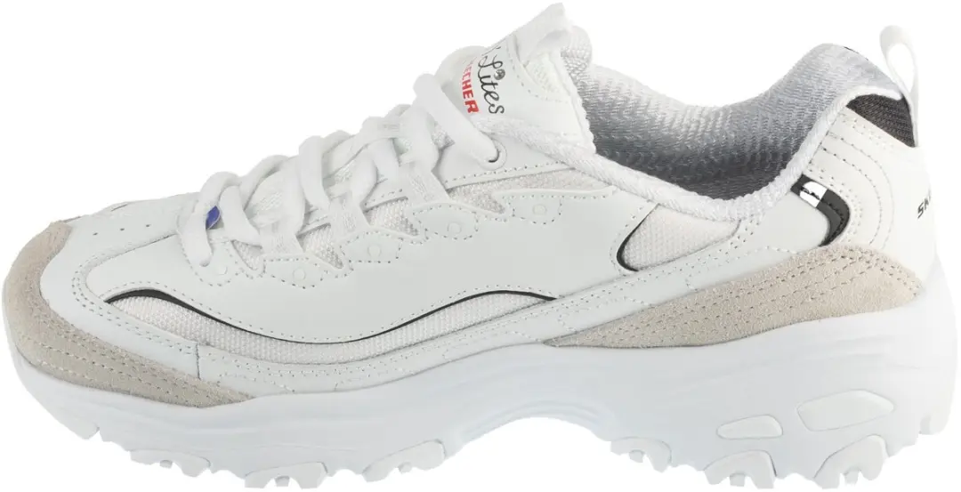 Skechers D'Lites Sneakers Dames - Wit - 38,5 - afbeelding 2 van 5