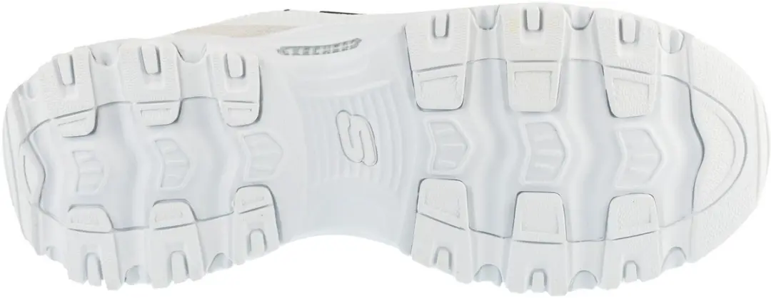 Skechers D'Lites Sneakers Dames - Wit - 38,5 - afbeelding 4 van 5