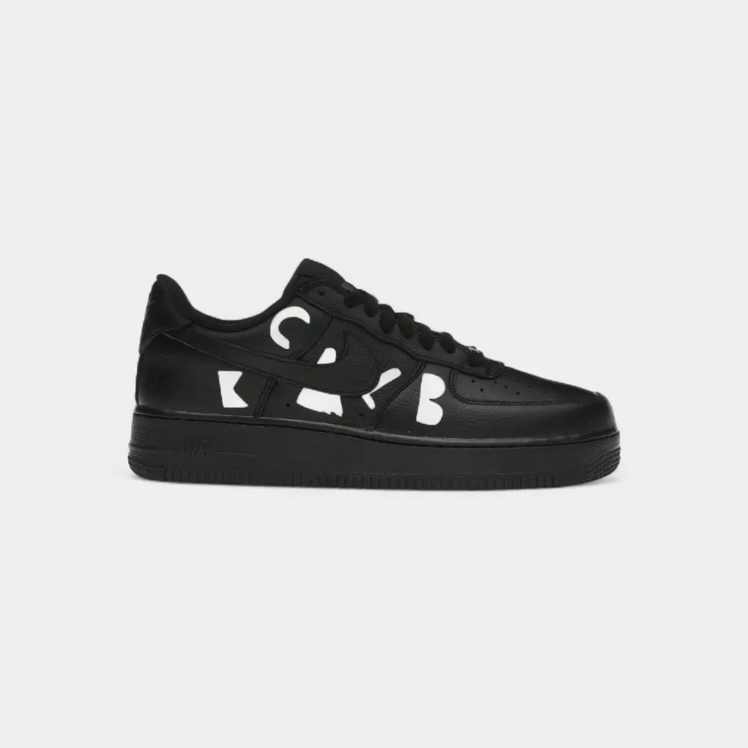 Nike Air Force 1 Low Retro SP BLACK Comme des Garçons Black