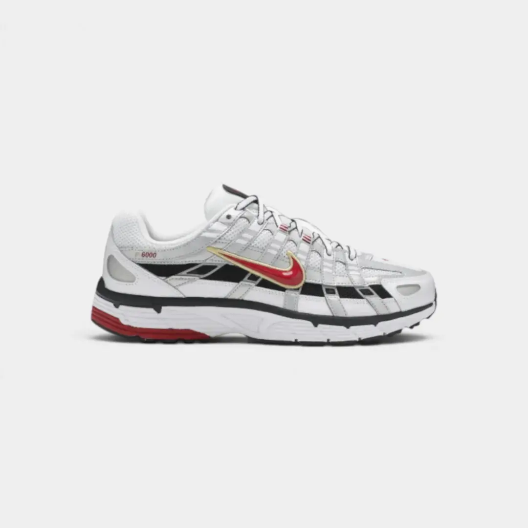 Nike P-6000 White Gold Red (Women's) - afbeelding 2 van 2