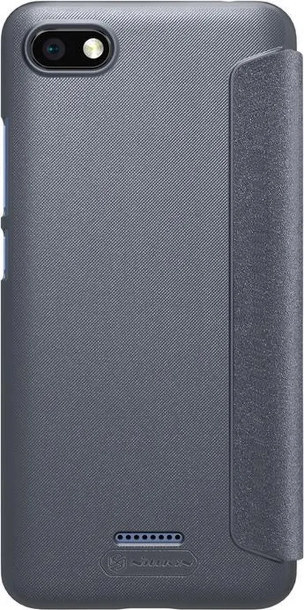 Nillkin Sparkle View Book Case Xiaomi Redmi 6A - Zwart - afbeelding 2 van 6