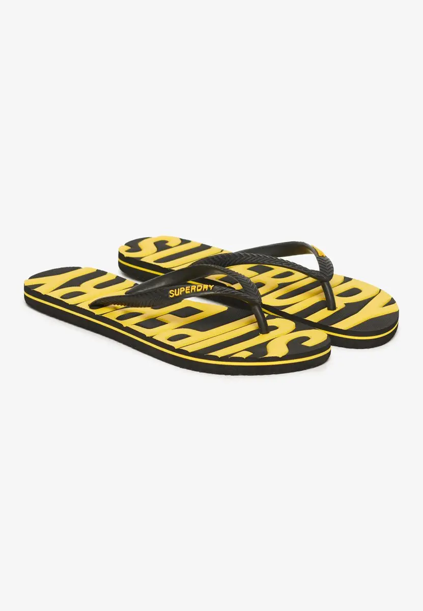Superdry Vintage Dames Teenslippers - Zwart - afbeelding 2 van 6