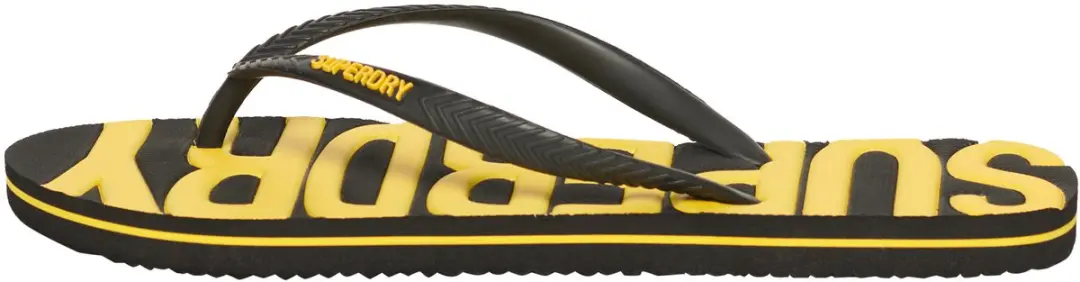 Superdry Vintage Dames Teenslippers - Zwart - afbeelding 6 van 6