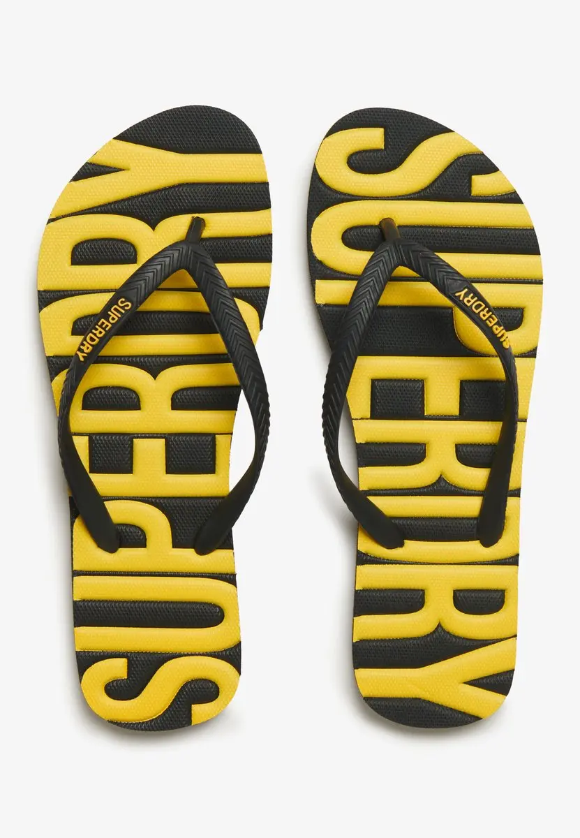 Superdry Vintage Dames Teenslippers - Zwart - afbeelding 4 van 6