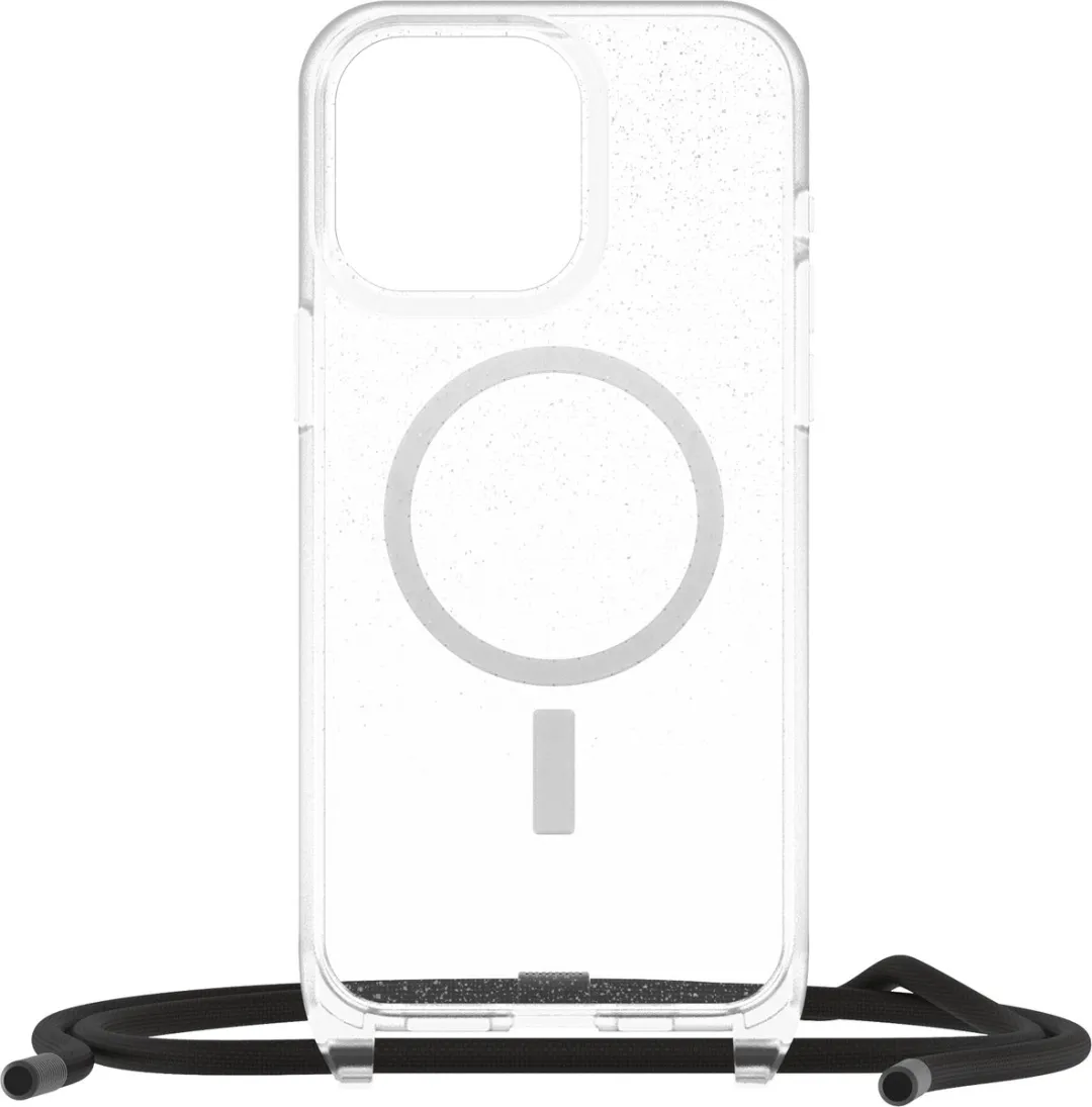 OtterBox React Necklace 77-93589 Hoesje - iPhone 15 Pro Max - Transparant Glitter