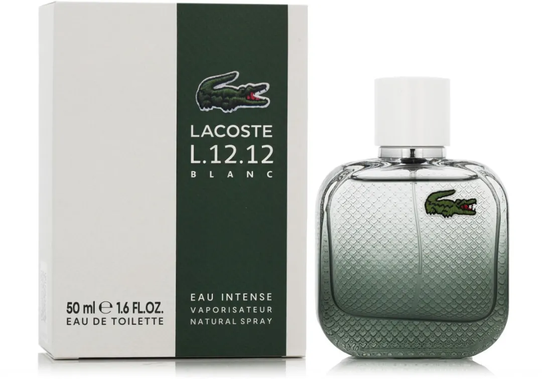 Lacoste Blanc Eau Intense Vaporisateur 50ml - Eau de Toilette