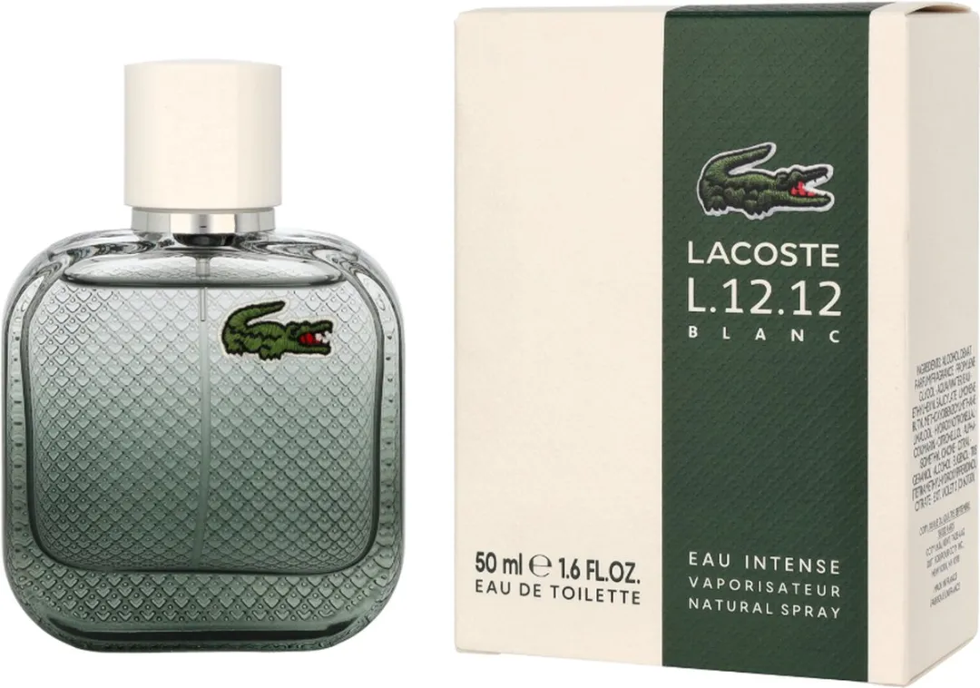 Lacoste Blanc Eau Intense Vaporisateur 50ml - Eau de Toilette