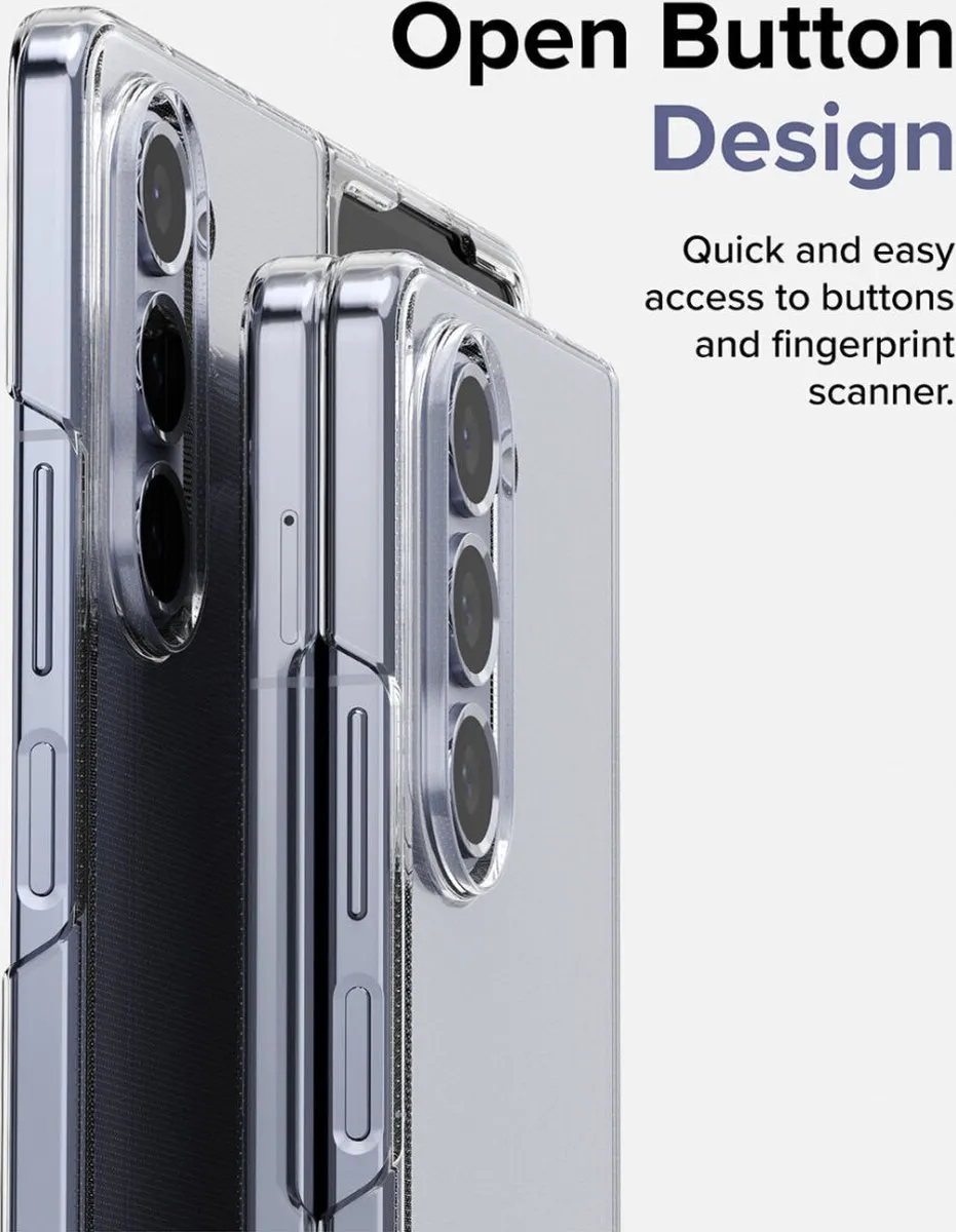 Ringke Slim Hoesje Samsung Galaxy Z Fold 5 - Transparant - afbeelding 6 van 6