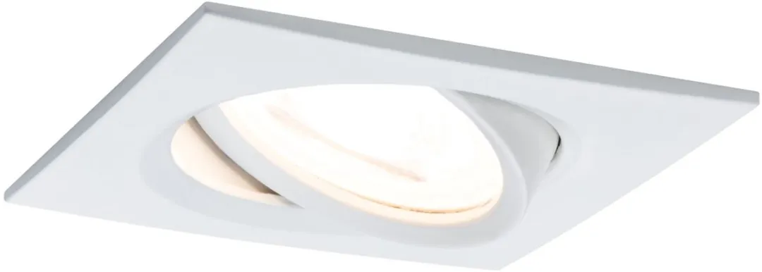 Paulmann Nova LED Inbouwlamp Basisset 3x6,5W 460lm 2700K - 84x84mm Wit mat