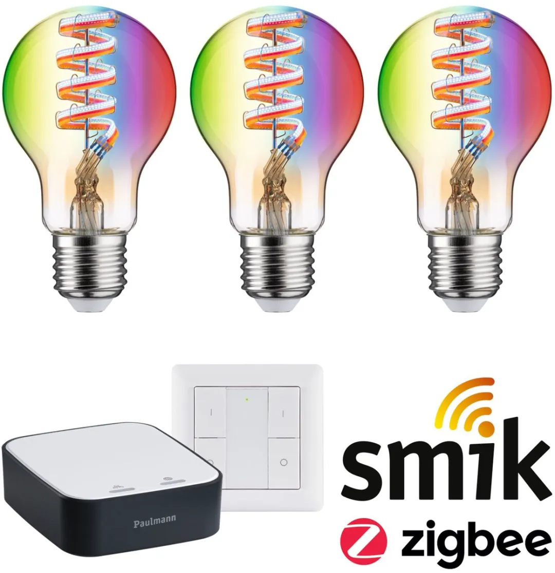 Paulmann Smart Home Zigbee 3.0 Startset RGBW 3x6.3W