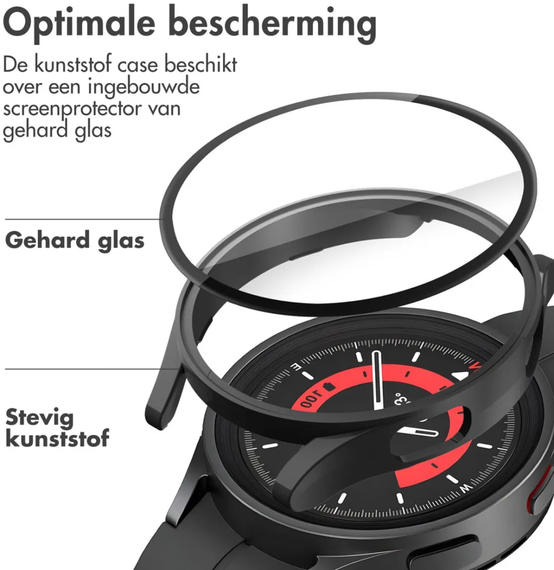 Imoshion Screen Protector Samsung Galaxy Watch 4 40mm - Zwart