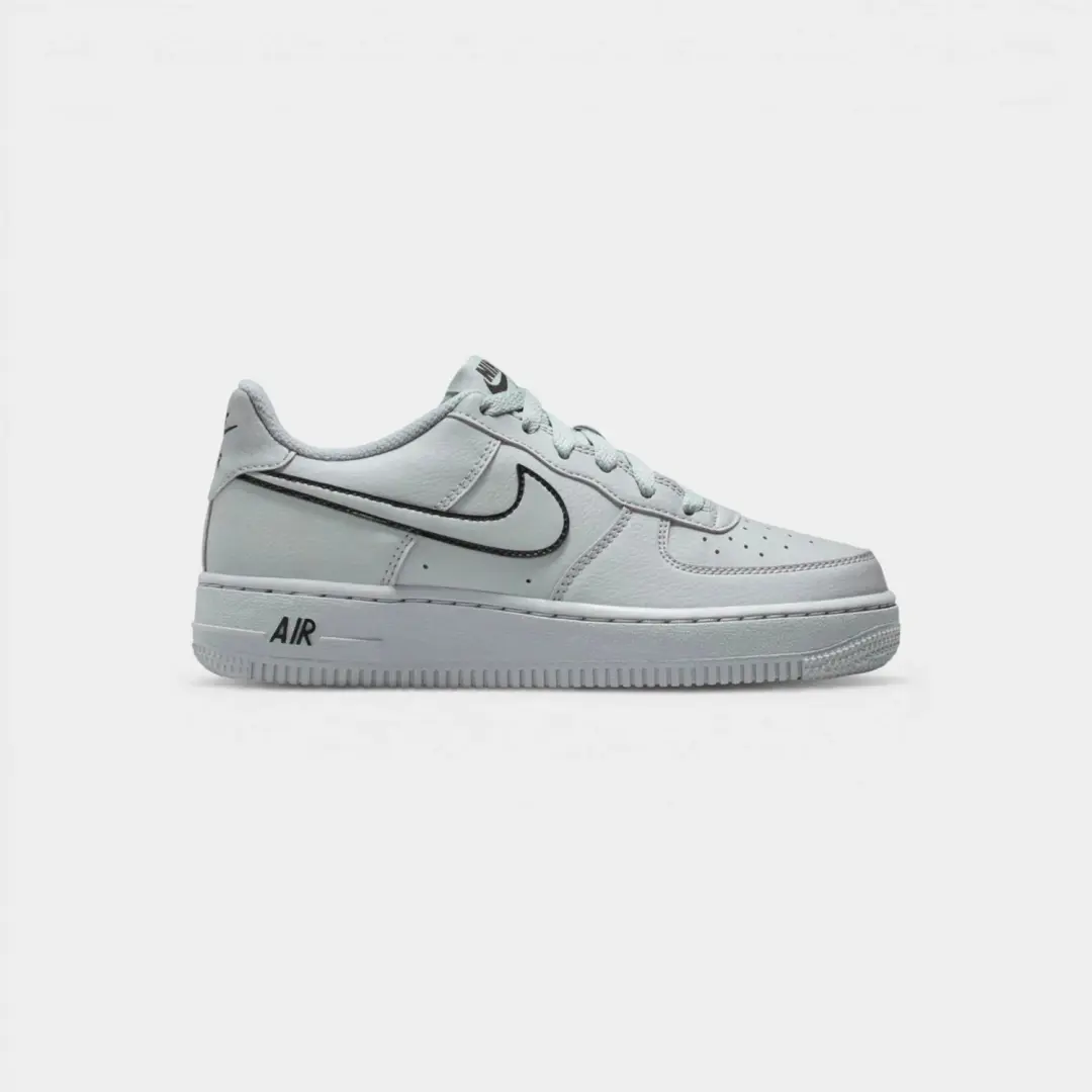 Nike Air Force 1 Light Smoke Grey Black (GS)