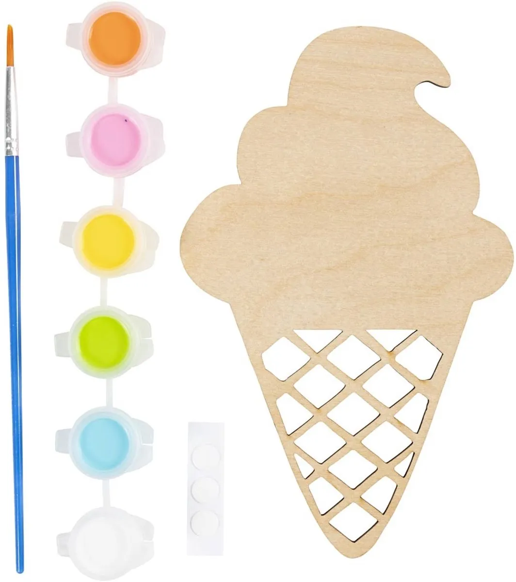 Creativ Company Mini Hobbyset IJshoorntje - Multicolor
