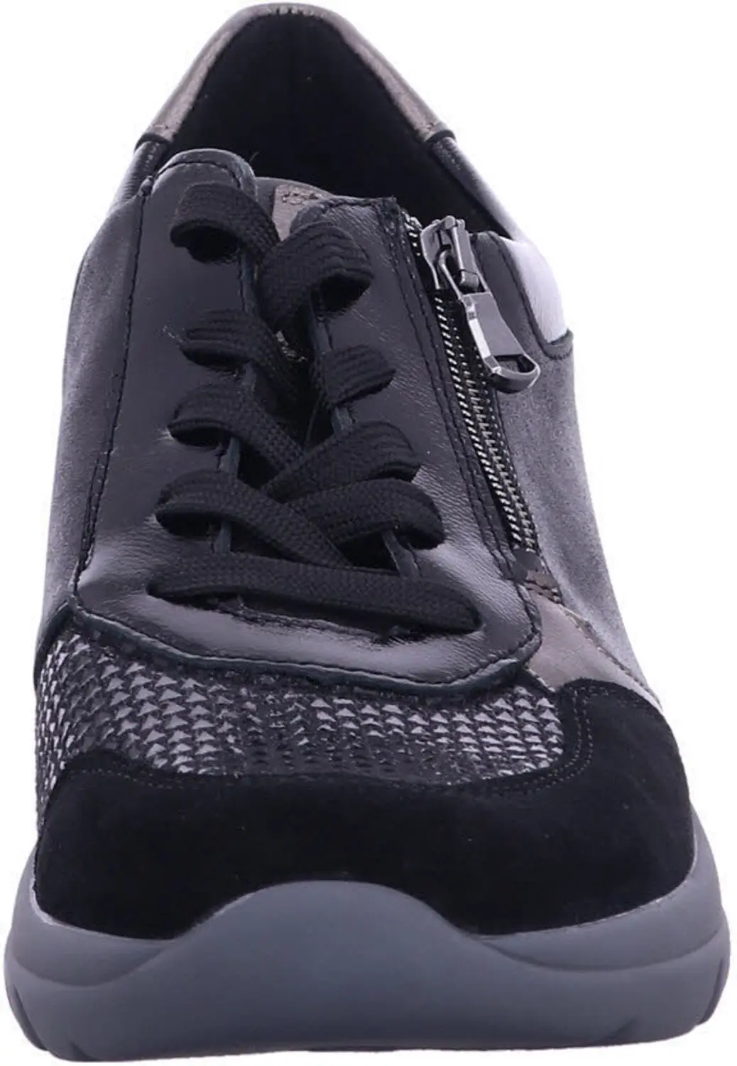 Waldläufer H-Carla Sneakers - Zwart/Brons - Wijdte H - afbeelding 2 van 6