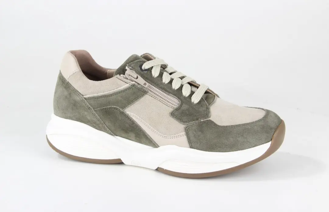 Xsensible 30088.2.477-HX heren veterschoenen sportief maat 41,5 (7,5) groen