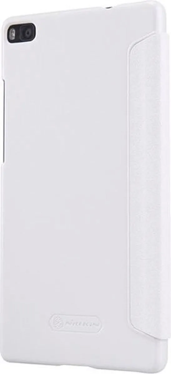 Nillkin Leather Case Huawei P8 Sparkle Series - Wit - afbeelding 6 van 6