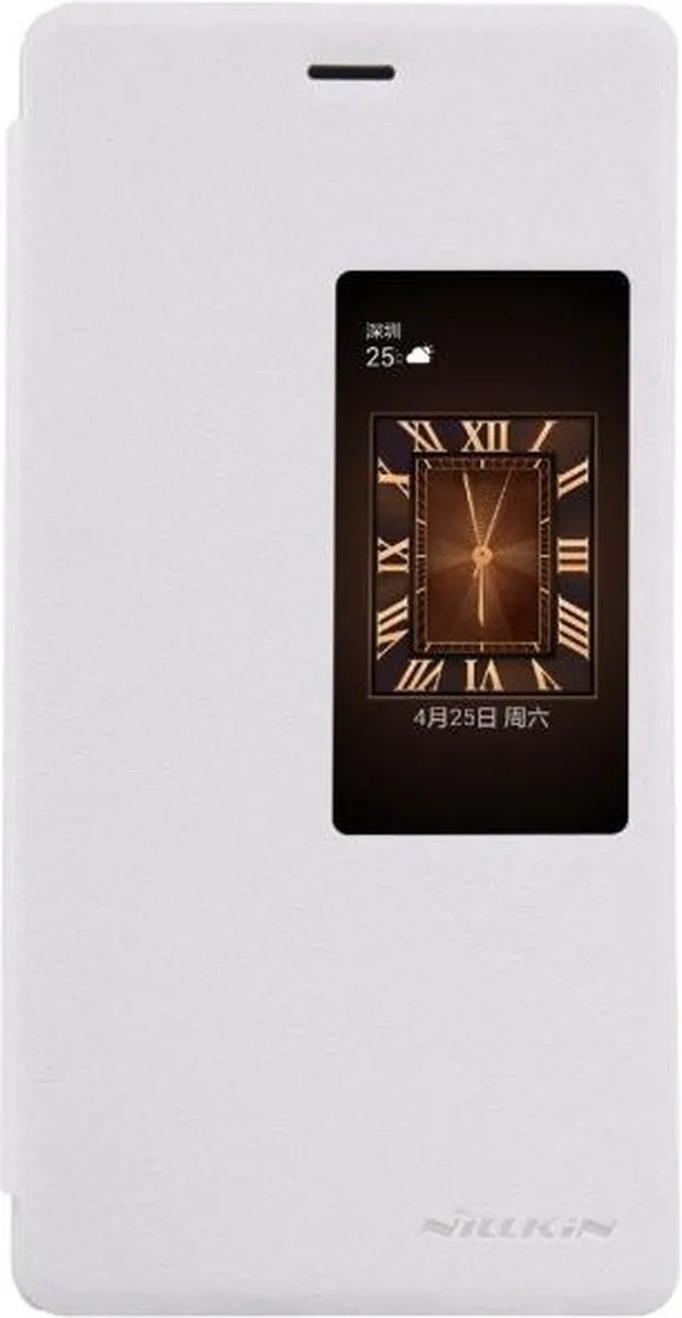 Nillkin Leather Case Huawei P8 Sparkle Series - Wit - afbeelding 2 van 6