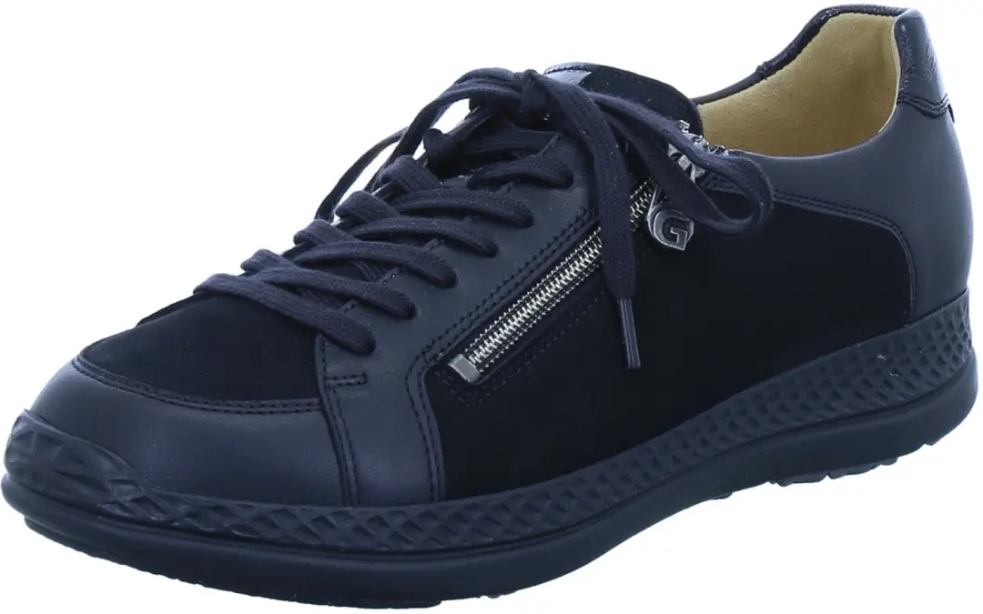 Ganter 209900-0100 dames sneakers zwart maat 38.5