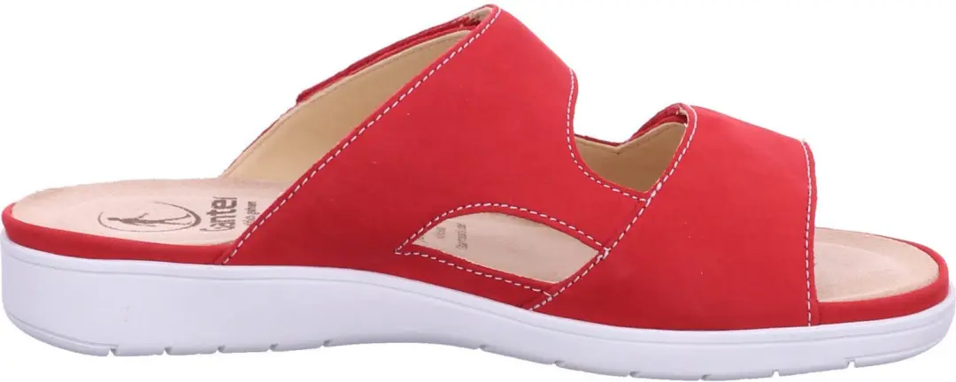 Ganter 9200158 4000 dames slippers rood maat 41