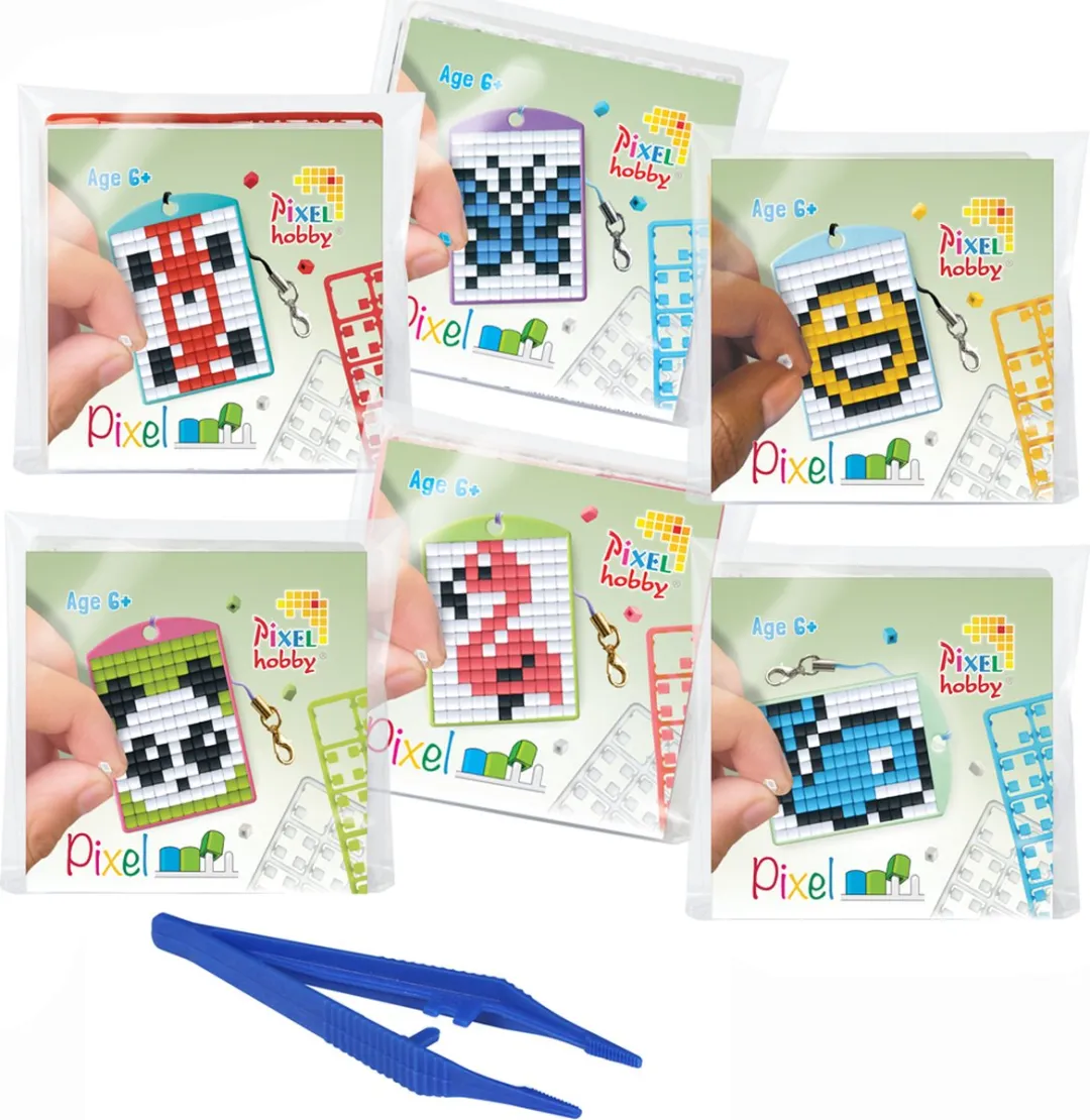 Pixelhobby Medaillons & Sleutelhangers