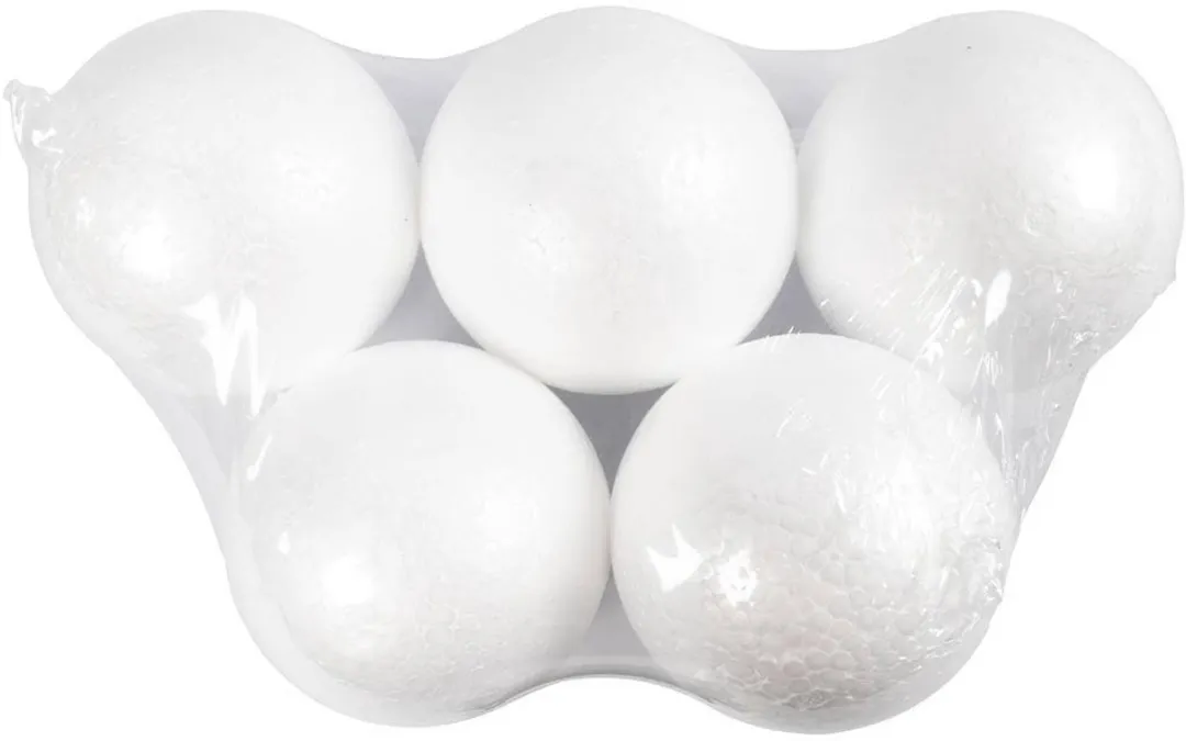 Creativ Company Piepschuim Ballen 12cm - 5 Stuks