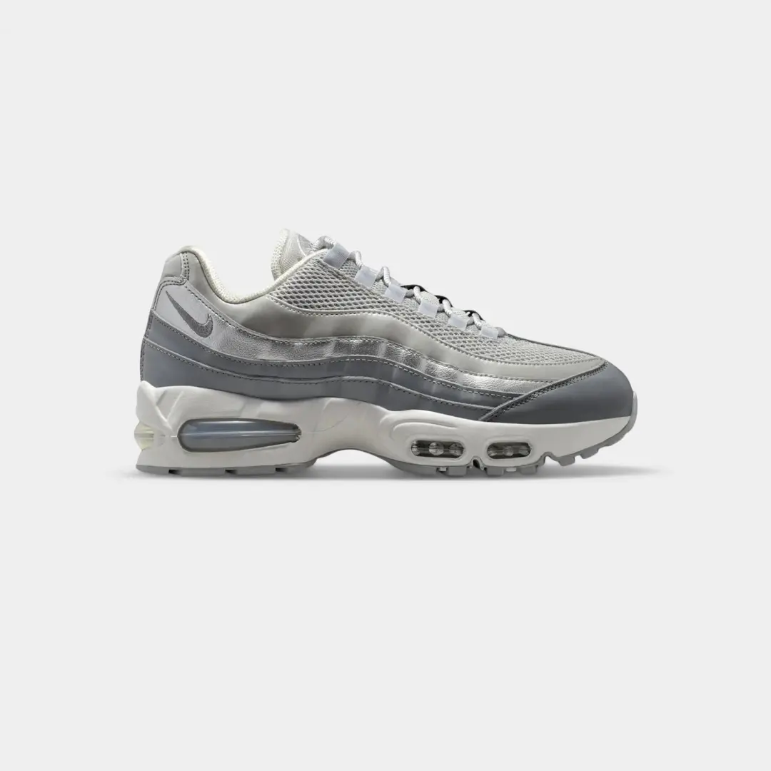 Nike Air Max 95 SE Big Bubble Grey Fog Silver (Women's)