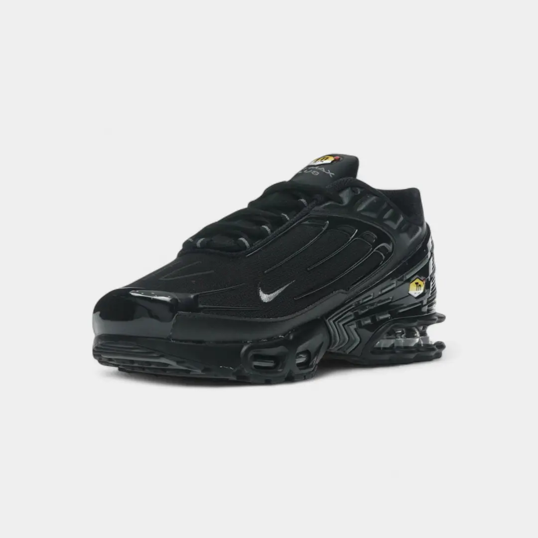 Nike Air Max Plus 3 Sneakers - Zwart Rookgrijs - afbeelding 3 van 6