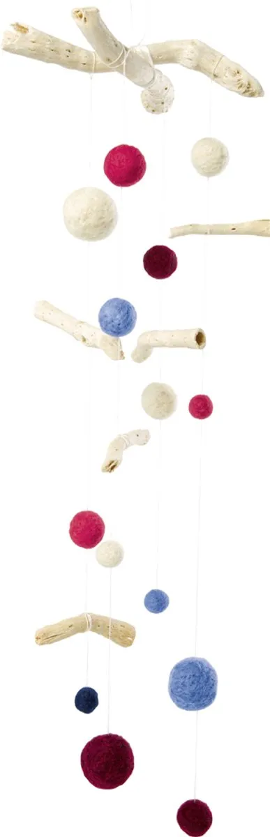 Folia Viltballetjes Ice Dream - 4 Stuks