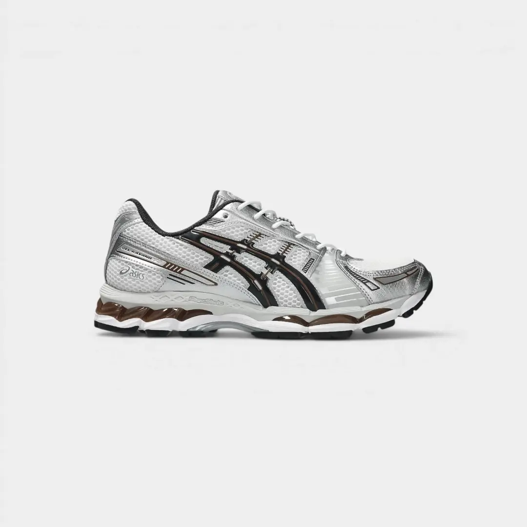 ASICS Gel-Kayano 12.1 White Graphite Grey Brown