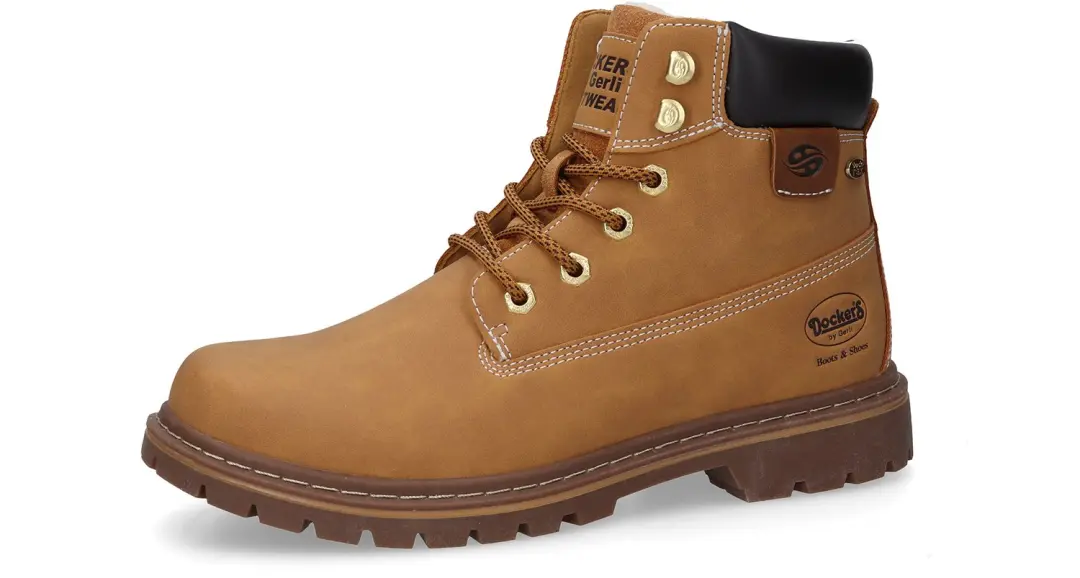 Dockers by Gerli TEX enkellaarsjes voor dames 55EA301-630910 Bruin