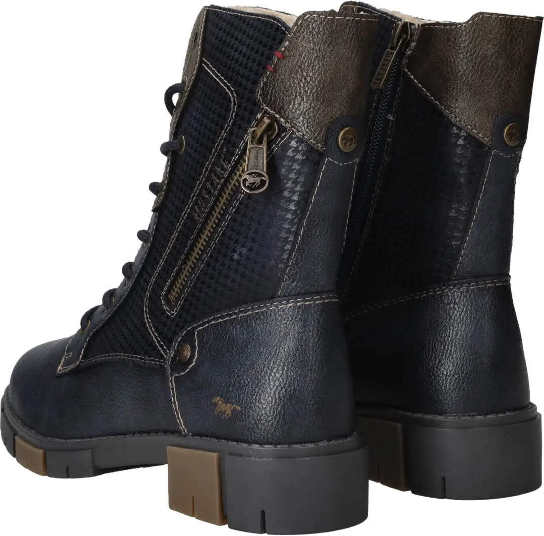 Mustang Veterboots Dames - Blauw - 38 - afbeelding 2 van 4