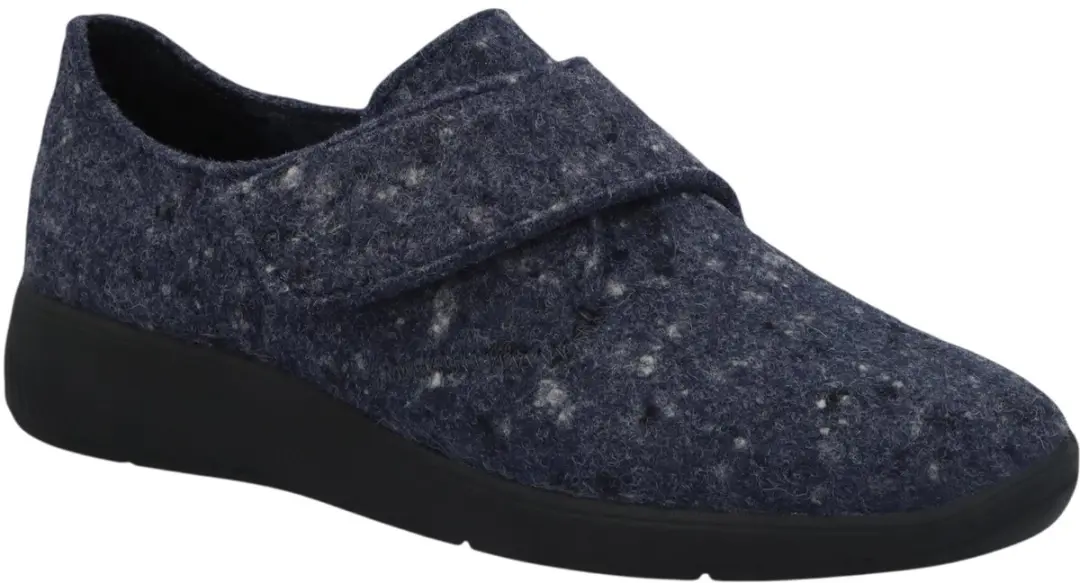 Solidus 56288-80542-H dames pantoffels maat 38,5 (5,5) blauw
