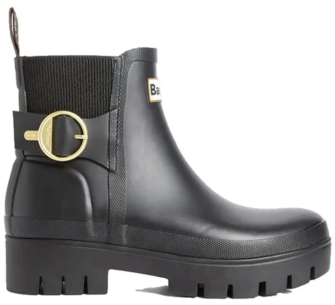 Barbour Hepburn Regenlaarzen Zwart EU 38 Vrouw