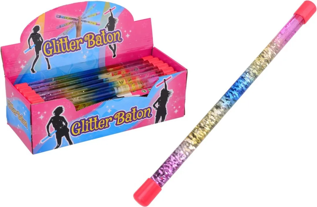Johntoy Vloeistof Glitter Toverstaf 31cm