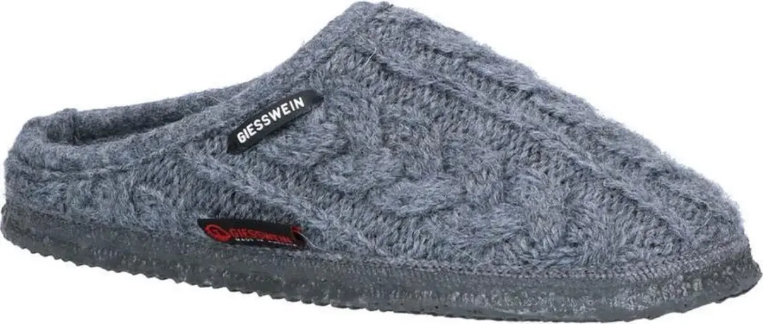Giesswein Neudau Grijze Pantoffels  Dames 36