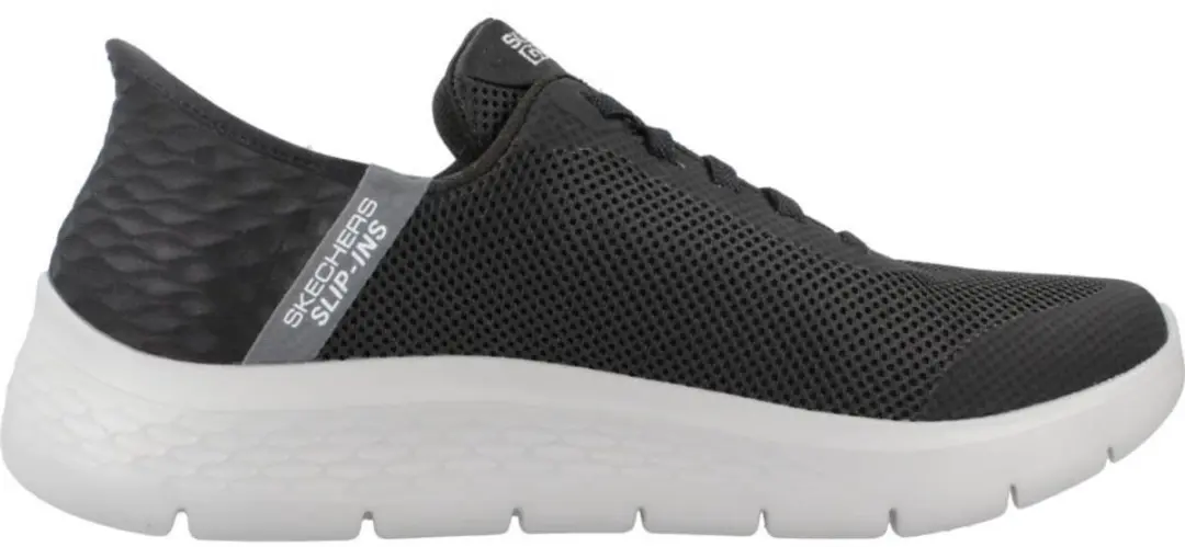 Skechers Instapper Hands-Free Slip-Ins Go Walk Flex 216324/BKGY Machine Washable
