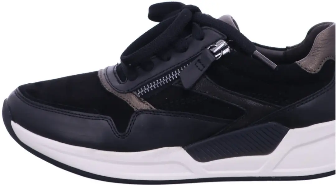 Gabor Rollingsoft Sneakers Dames - Zwart Suede - afbeelding 6 van 6