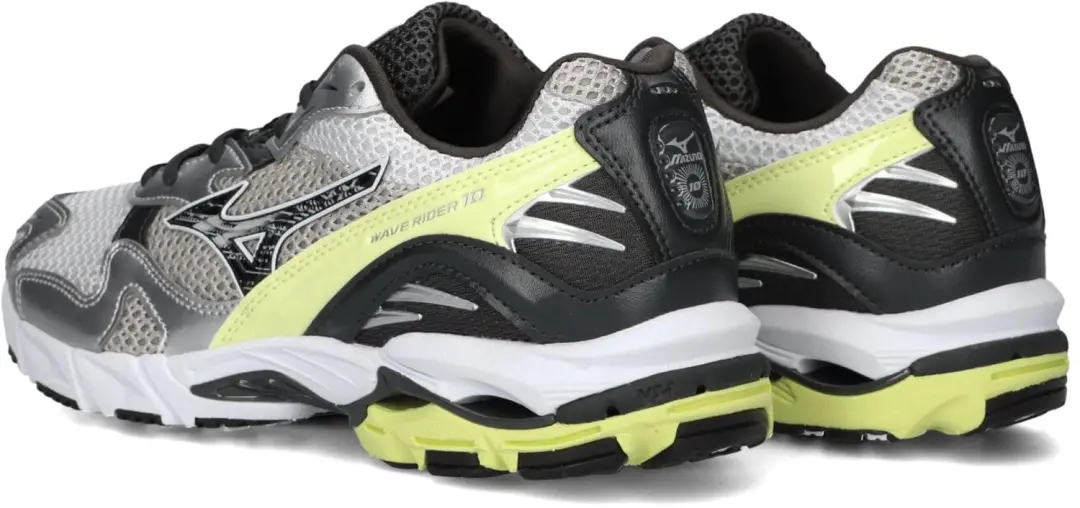Mizuno Wave Rider 10 Sneakers - Dames - Grijs - 39 - afbeelding 4 van 4