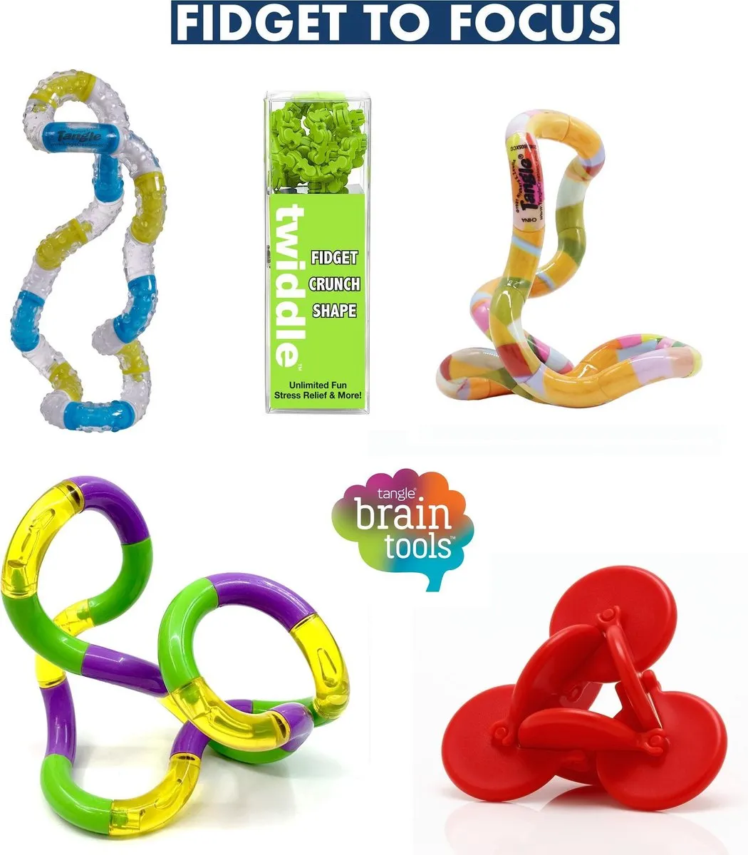 Tangle Toys Schoolpakket Sensorische Friemelset