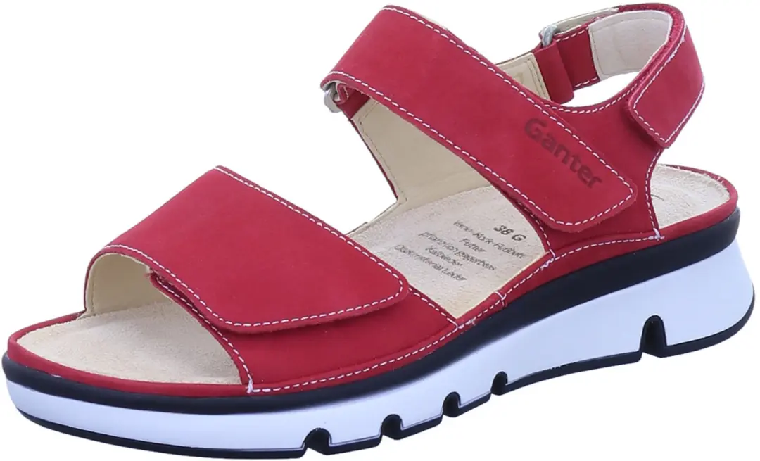 Ganter 200612-4000 dames sandalen rood maat 40