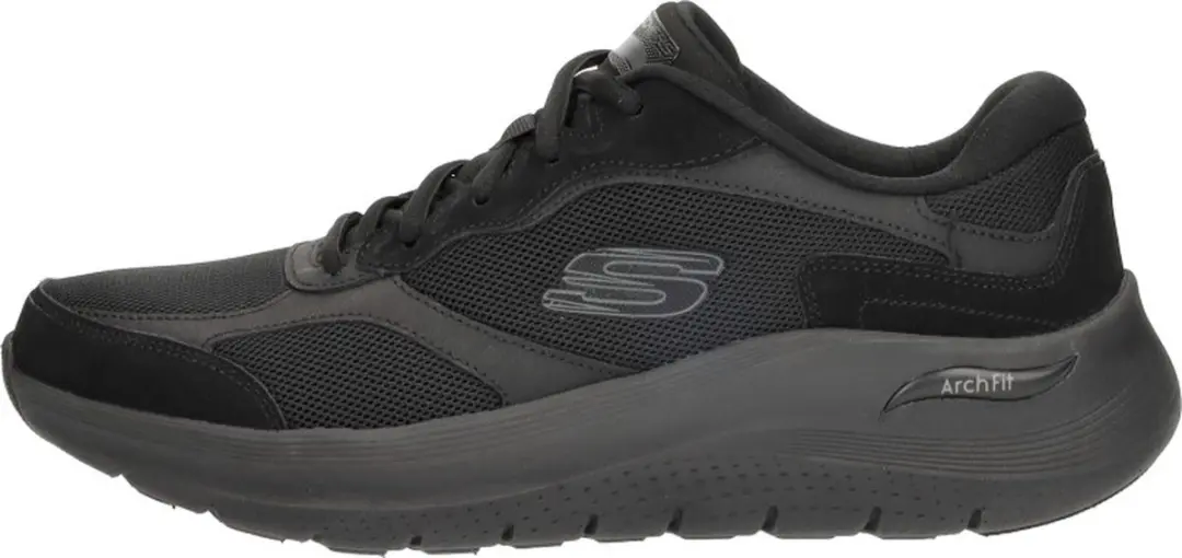 Skechers Arch Fit 2.0 The Keep Heren Sneakers - Zwart - 44 - afbeelding 2 van 6