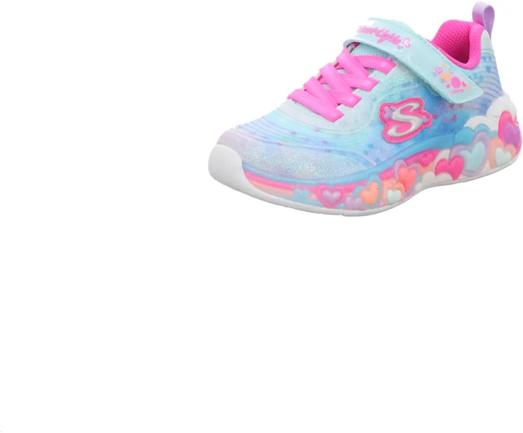 Skechers Eternal Heart Lights Schoenen Zonder Veters Blauw EU 33 1/2 Meisje