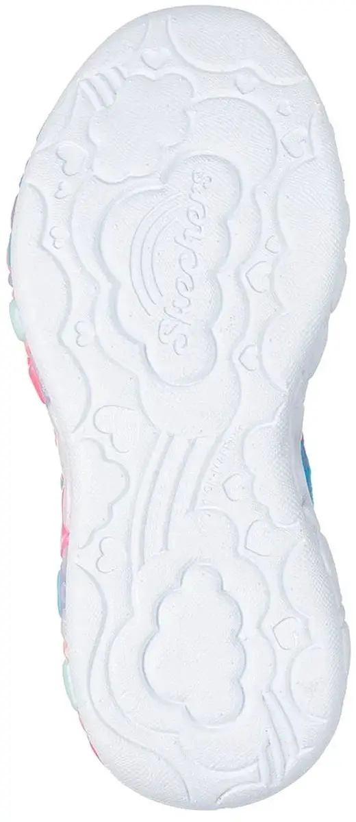 Skechers Eternal Heart Lights Schoenen Zonder Veters Blauw EU 33 1/2 Meisje - afbeelding 2 van 6